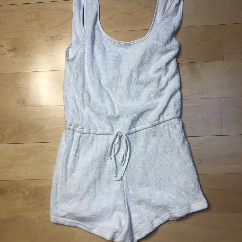 white romper